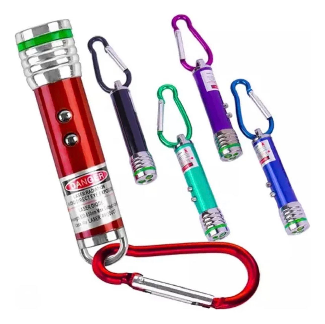 LLAVERO 3 EN 1 LINTERNA ,PUNTERO, LASER